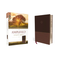 Amplified Study Bible, Imitation Leather, Brown - Imitation Leather