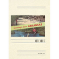 Vintage Lined Notebook Greetings from Arkansas - Paperback