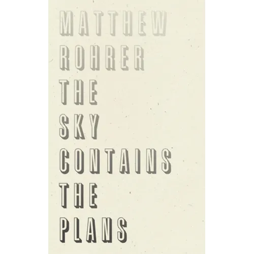 The Sky Contains the Plans - Paperback