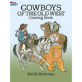 Cowboys of the Old West Coloring Book - Paperback