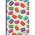 Recipes: Recipe Book with Index Pages; Cute Macaron French Macaroon Cover Design - Paperback