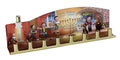 Tin Menorah with Painting