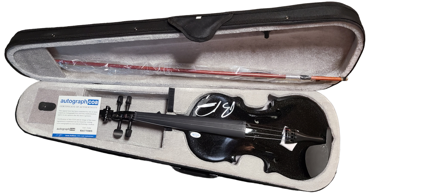 Dave Matthews Band Boyd Tinsley Signed Autographed Violin ACOA