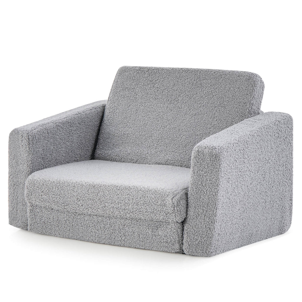 2-in-1 Children’s Convertible Sofa to Lounger-L