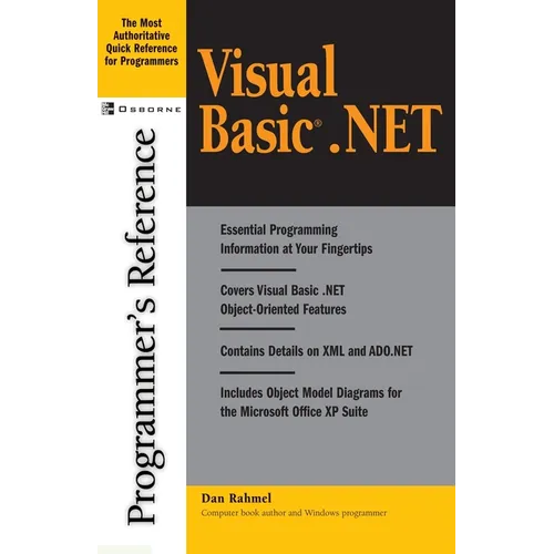 Visual Basic.Net Programmer's Reference - Paperback
