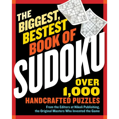 The Biggest, Bestest Book of Sudoku - Paperback