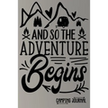 And so the Adventure Begins Camping Journal: Charming Creatives Camping Logbook - Paperback
