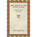 Free Speech in the United States (1967) - Hardcover