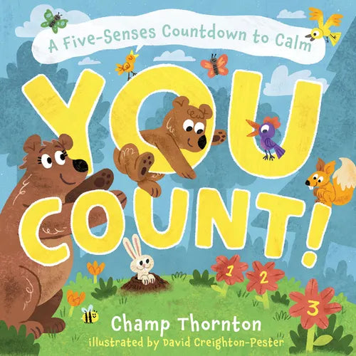 You Count: A Five-Senses Countdown to Calm - Board Book
