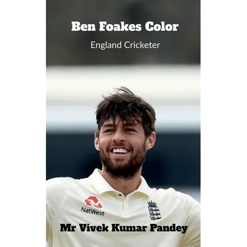 Ben Foakes Color: England Cricketer - Paperback
