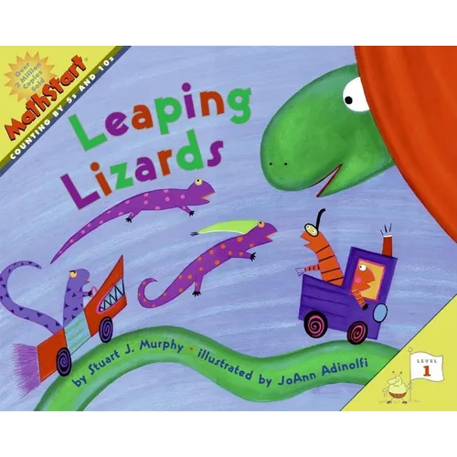 Leaping Lizards: Mathstart Level 1: Counting by 5s and 10s - Paperback