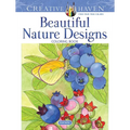 Creative Haven Beautiful Nature Designs Coloring Book - Paperback