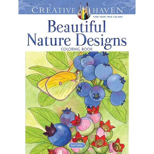 Creative Haven Beautiful Nature Designs Coloring Book - Paperback