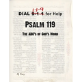 Psalm 119 The ABC's of God's Word - Paperback