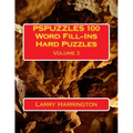 PSPUZZLES 100 Word Fill-Ins Hard Puzzles Volume 3 - Paperback