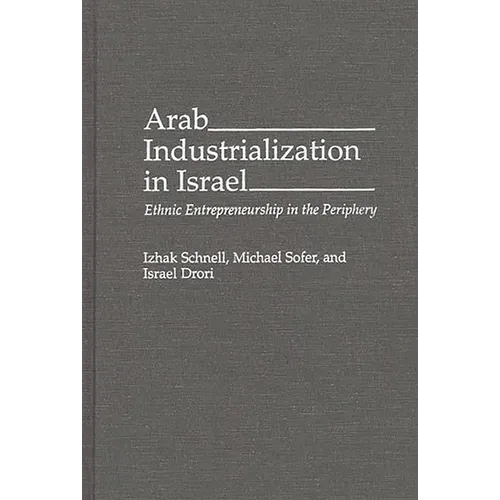 Arab Industrialization in Israel: Ethnic Entrepreneurship in the Periphery - Hardcover
