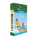 Magic Tree House Books 25-28 Boxed Set: Stage Fright on a Summer Night; Good Morning, Gorillas; Thanksgiving on Thursday; High Tide in Hawaii - Boxed Set
