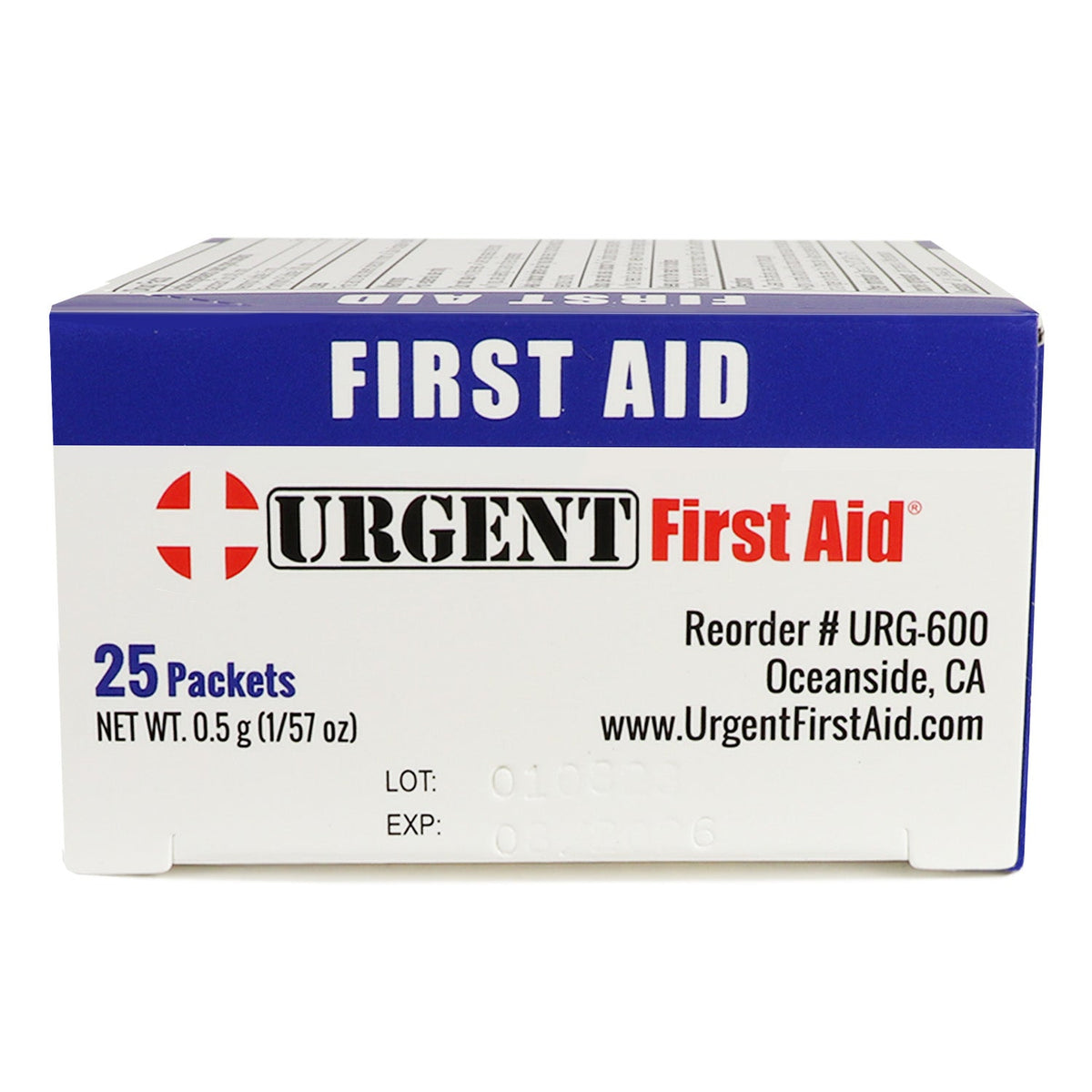 Triple Antibiotic Ointment, 0.5gm, 25 per box