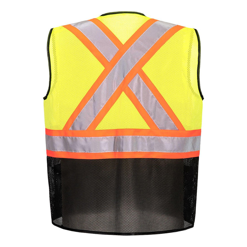 Hi Vis Back Contrast Executive Vest