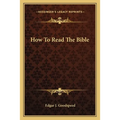 How To Read The Bible - Paperback