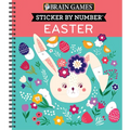 Brain Games - Sticker by Number: Easter - Spiral