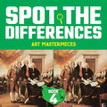 Spot the Differences: Art Masterpieces, Book 4 - Paperback