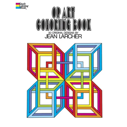 Op Art Coloring Book - Paperback