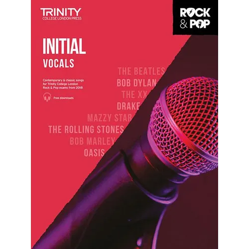 Trinity Rock & Pop 2018 Vocals Book with Online Audio - Paperback