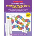 The Ultimate Book of Phonics Word Lists: Grades K-1 - Paperback