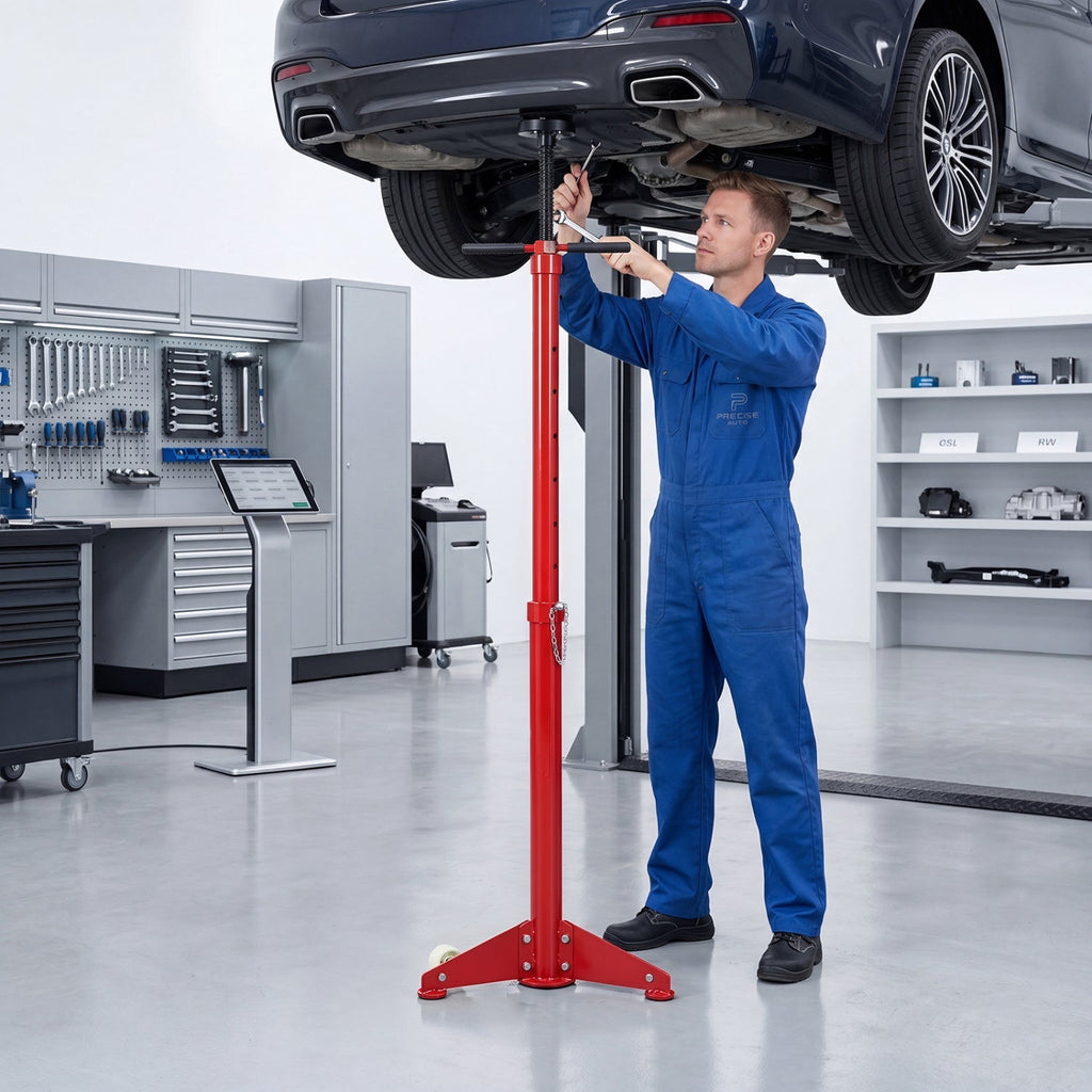 Underhoist Support Stand with Adjustable Height 38.5-75.5 Inch