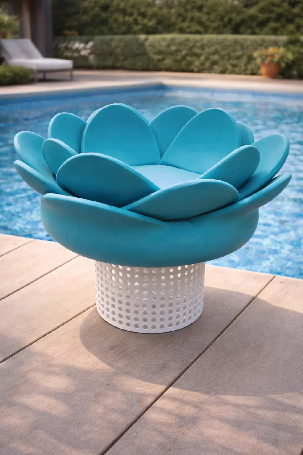 Floating Flower Can Holder — Pool Drink Float | 3D Printed