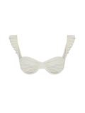 RUFFLED BALCONETTE BIKINI TOP
