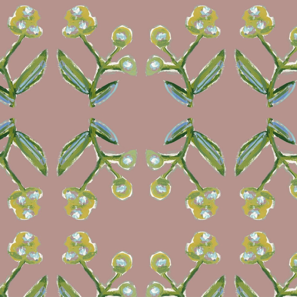 Antonia Wallpaper (Mauve)