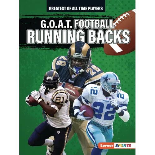 G.O.A.T. Football Running Backs - Paperback