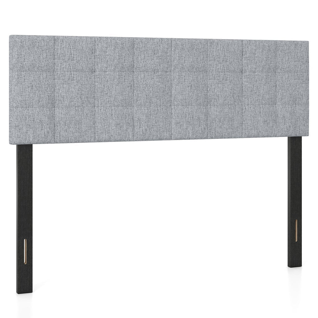 Upholstered Headboard Queen/Full Size with Adjustable Legs