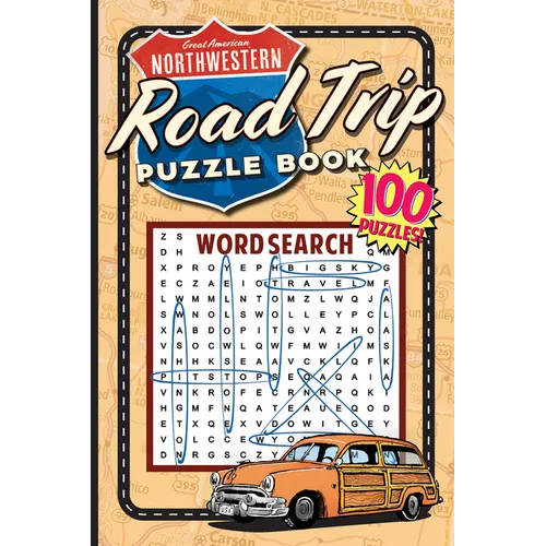 Great American Northwestern Road Trip Puzzle Book - Paperback