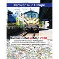 RailPass InfoRailMap 2020 - Discover Your Europe: Discover Europe with Icon and Info illustrated Railway Atlas Specifically designed for Global Interr - Paperback