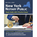 New York Notary Public Study Guide with 5 Practice Exams: 200 Practice Questions and 50+ Bonus Questions Included - Paperback