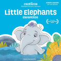 Canticos Little Elephants / Elefantitos: Bilingual Nursery Rhymes - Board Book