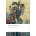 Greek Lyric Poetry - Paperback
