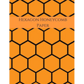 Hexagon Honeycomb Paper: Hex paper (or honeycomb paper), This Small hexagons measure .2" per side.100 pages, 8.5 x 11.GET YOUR GAME ON: -) - Paperback