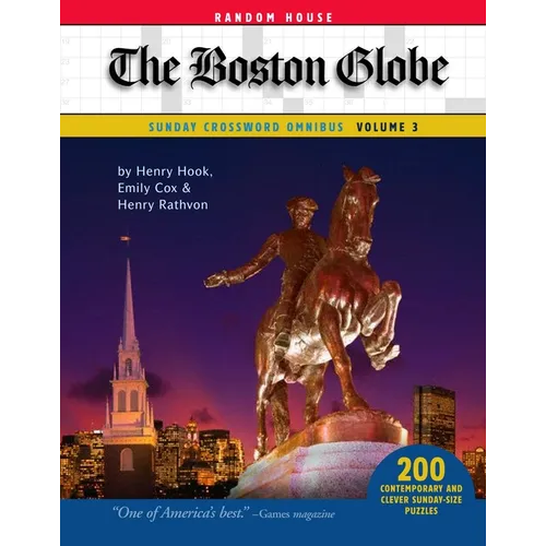 The Boston Globe Sunday Crossword Omnibus, Volume 3 - Paperback