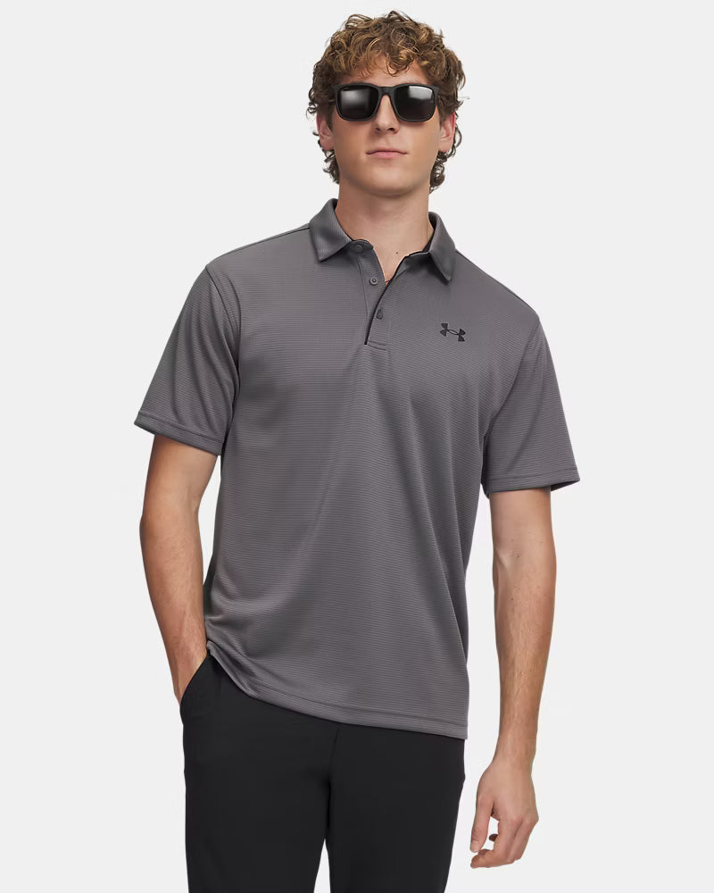 Under Armour Tech Polo - Graphite / Black