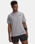 UNDER ARMOUR Tech 2.0 Short Sleeve Tee - Steel Light Heather/Black