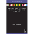 Linguistic Description in English for Academic Purposes - Paperback