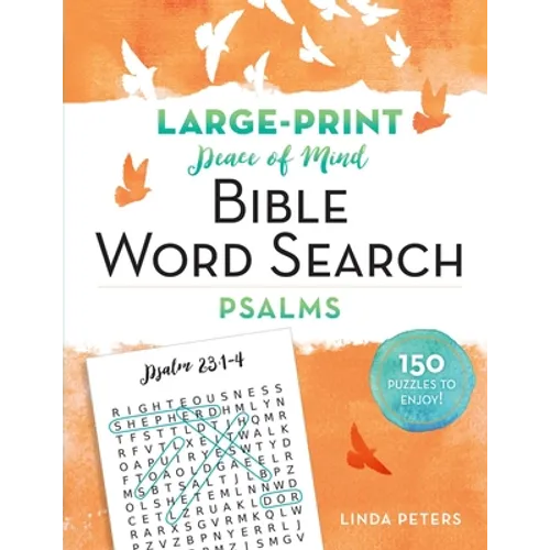 Peace of Mind Bible Word Search: Psalms - Paperback