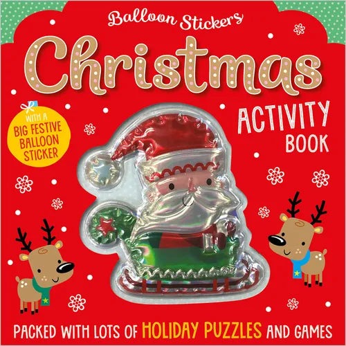 Balloon Stickers: Christmas Activity Book - Paperback