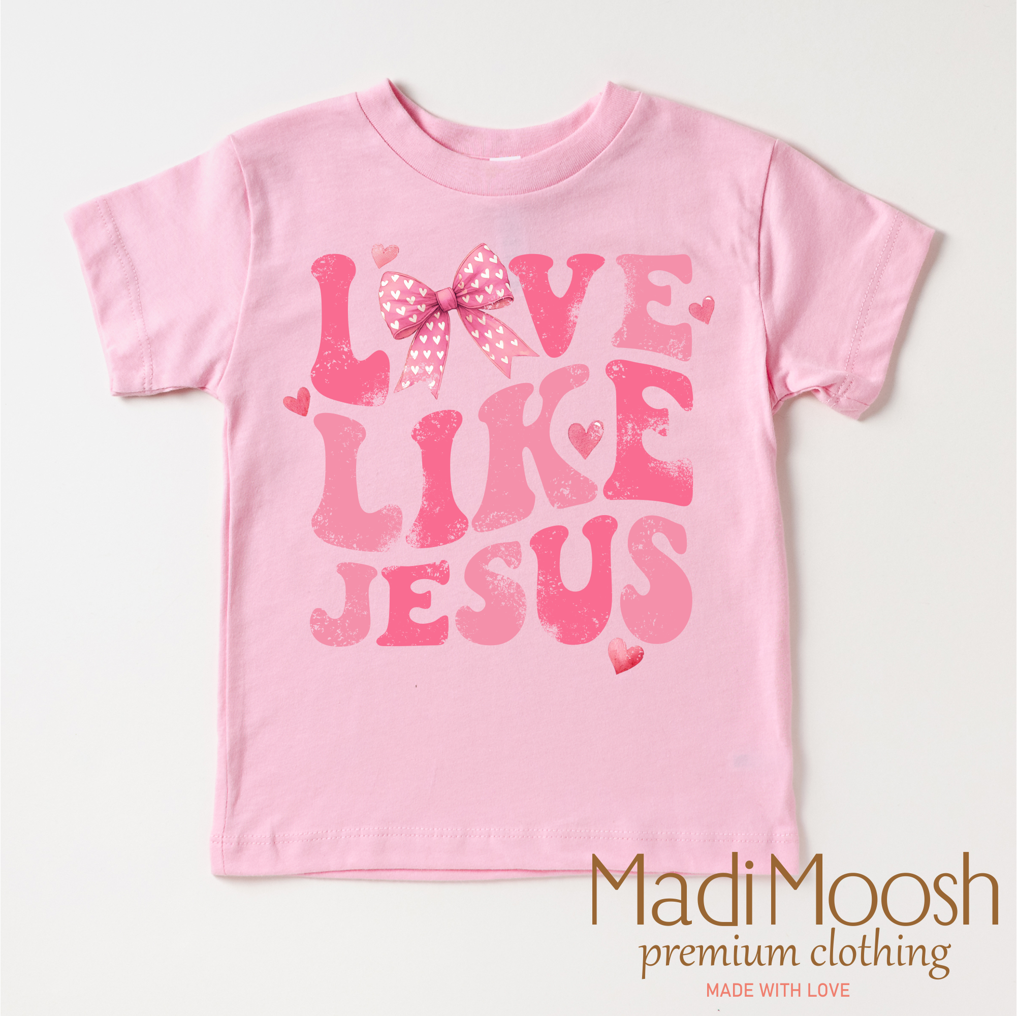 Love Like Jesus Valentine's Day Shirt - Christian Valentine's Tee