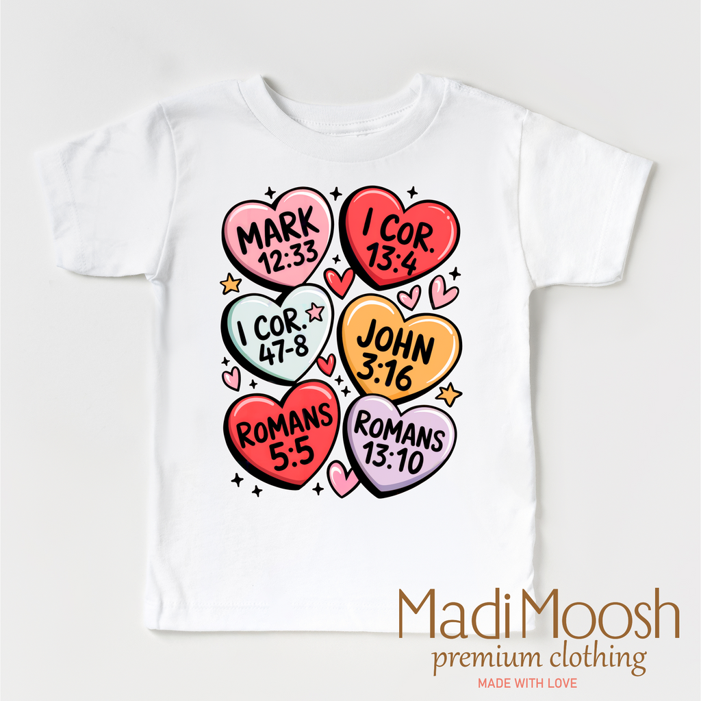 Bible Verse Valentine's Day Shirt - Christian Valentine's Tee