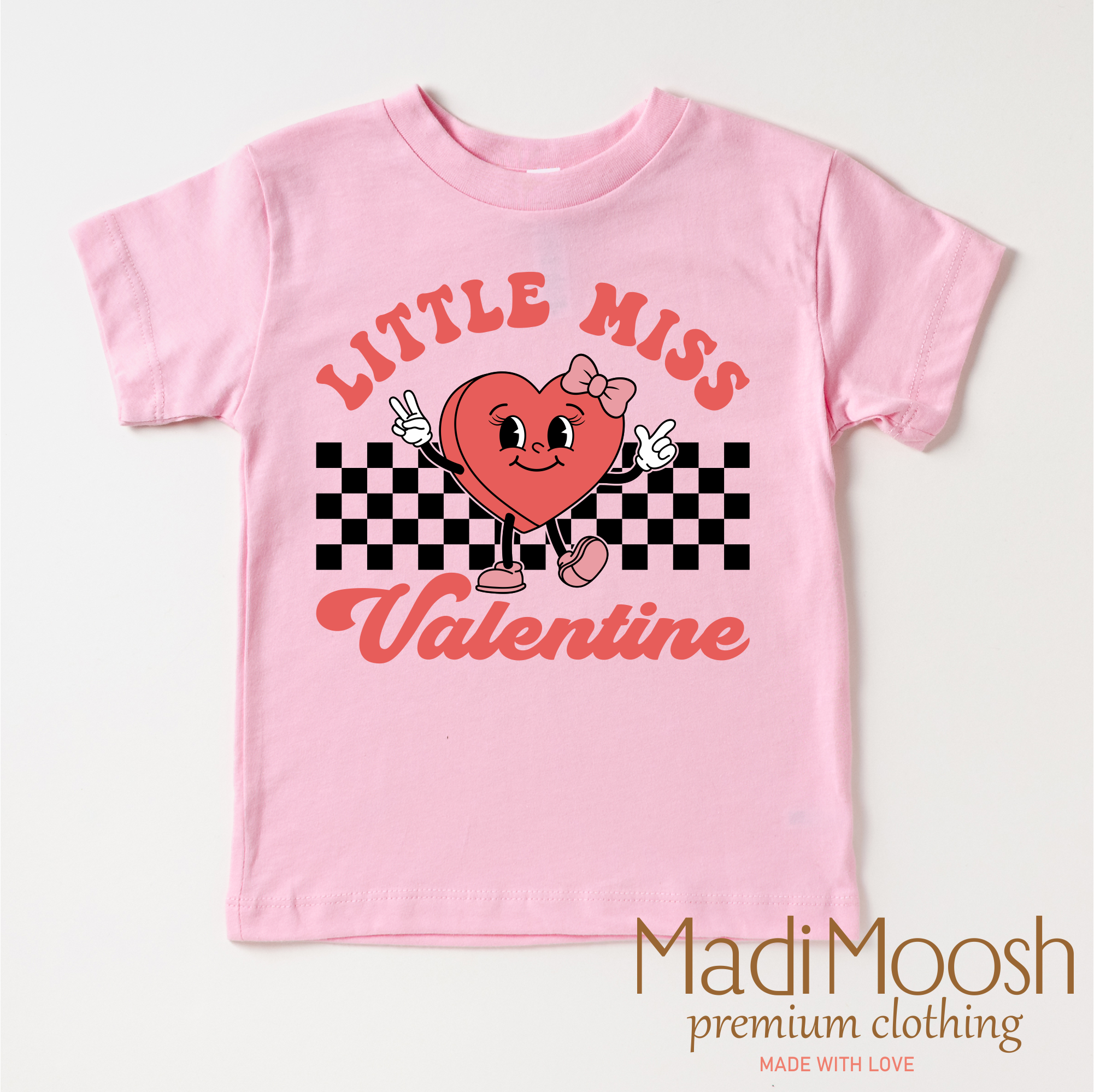 Little Miss Valentine Valentine's Day Shirt -  Valentine's Tee